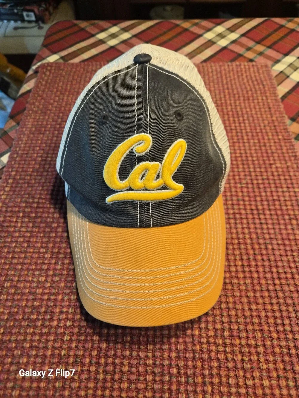 Mens, Cal Berkeley Baseball Cap, Top Of The World Brand, Adjustable, Like New